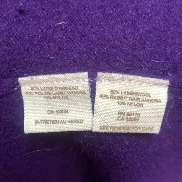 Free People Angora Lambswool Babydoll Peplum Sweater Top - Picture 8 of 8